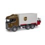 Bruder camion UPS Scania Super 560R si stivuitor